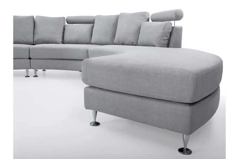 Rotunda sovesofa 448 cm - Grå - Møbler - Sofaer