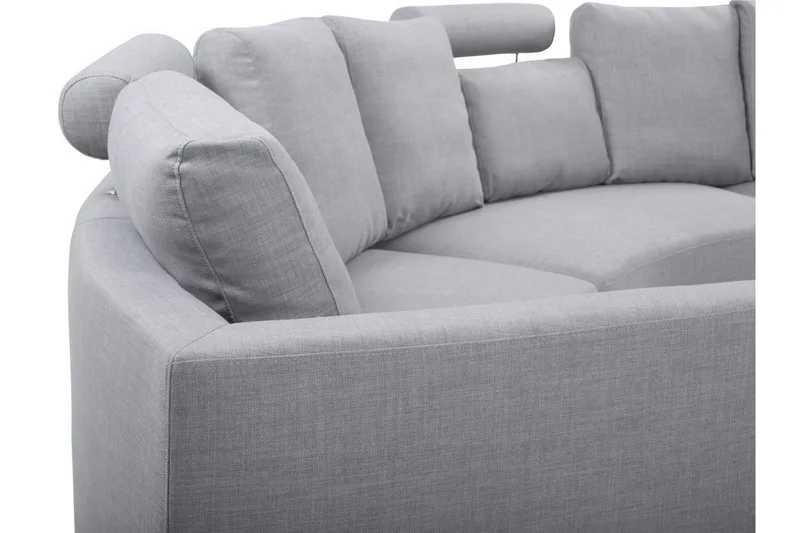 Rotunda sovesofa 448 cm - Grå - Møbler - Sofaer