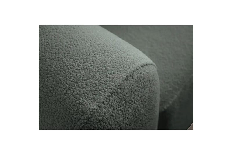 Rynvar Sofa med chaiselong 4-personers - Grøn - Møbler - Sofaer - Modulsofaer - Komplet modulsofa
