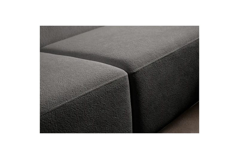 Rynvar Sofa med chaiselong 4-personers - Antracit - Møbler - Sofaer - Sofa med chaiselong