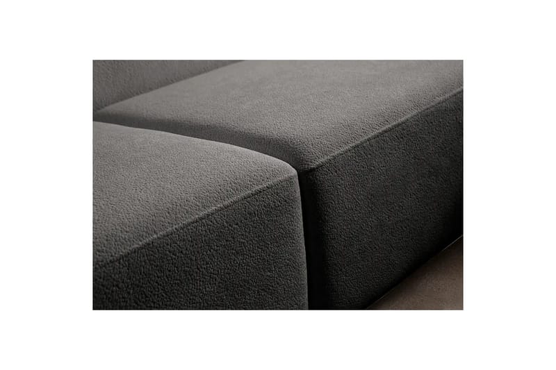 Rynvar Sofa med chaiselong 4-personers - Antracit - Møbler - Sofaer - Sofa med chaiselong