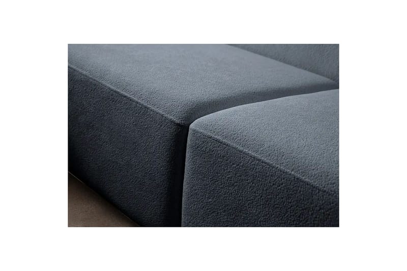 Rynvar Sofa med chaiselong 4-personers - Blå - Møbler - Sofaer - Sofa med chaiselong