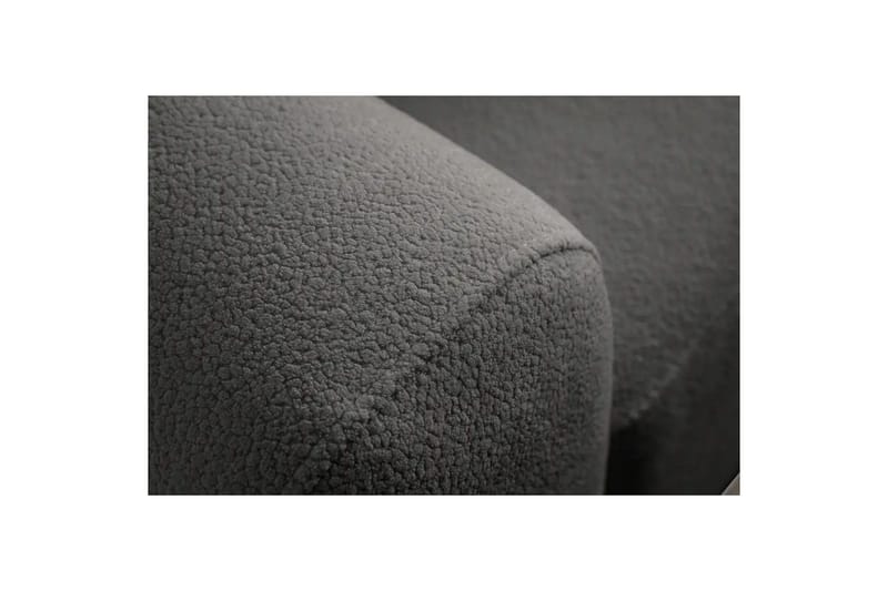 Rynvar Sofa med chaiselong 4-personers - Antracit - Møbler - Sofaer - Modulsofaer - Komplet modulsofa