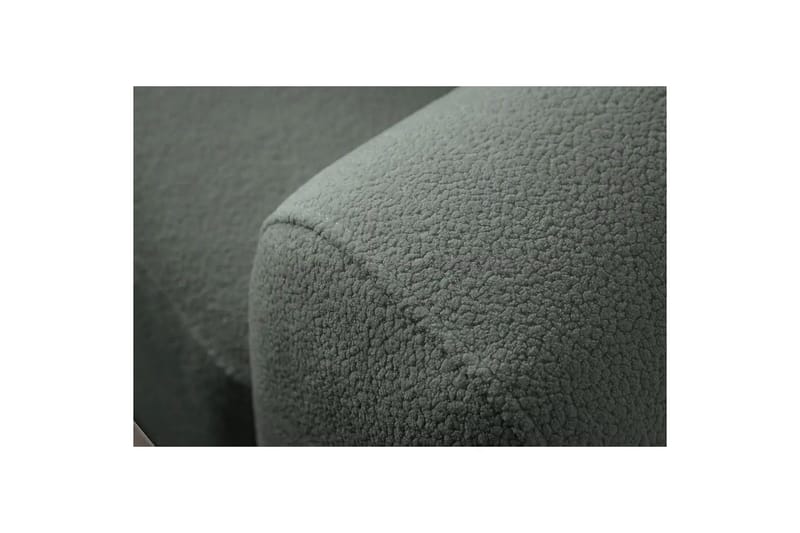 Rynvar Sofa med chaiselong 4-personers - Grøn - Møbler - Sofaer - Modulsofaer - Komplet modulsofa