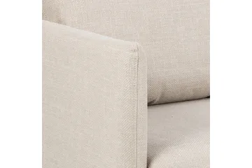 Sanat 3-personers Sofa med Divan - Beige - Møbler - Sofaer - Sofa med chaiselong