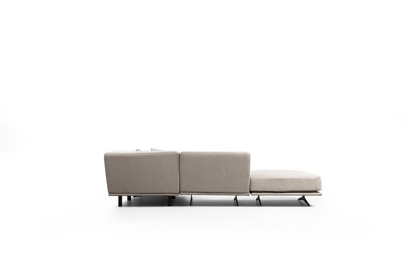 Sanroman Chaiselongsofa - Beige - Møbler - Sofaer - Sofa med chaiselong