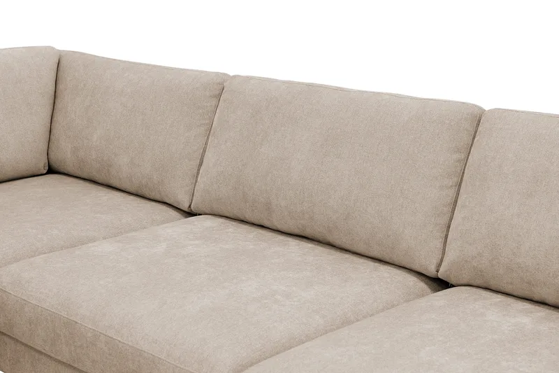 Scandi Deep 4-personers sofa med chaiselong venstre i stof - Møbler - Sofaer - Sofa med chaiselong