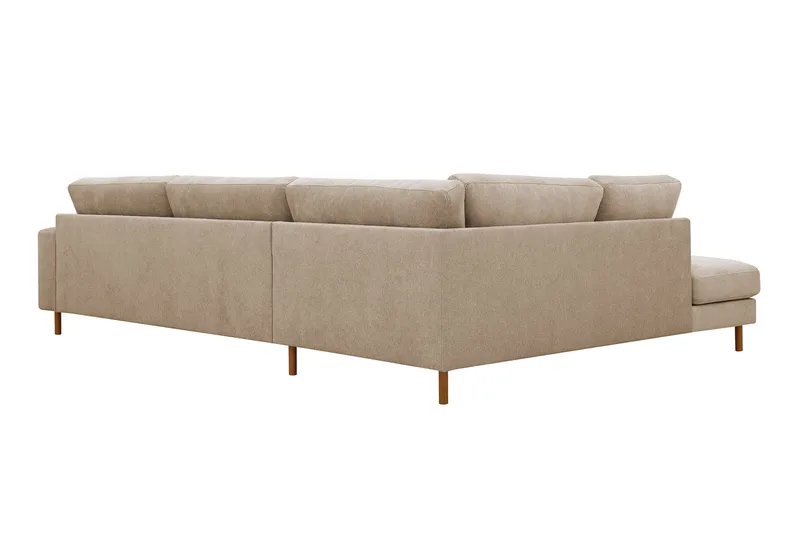 Scandi Deep 4-personers sofa med chaiselong venstre i stof - Møbler - Sofaer - Sofa med chaiselong