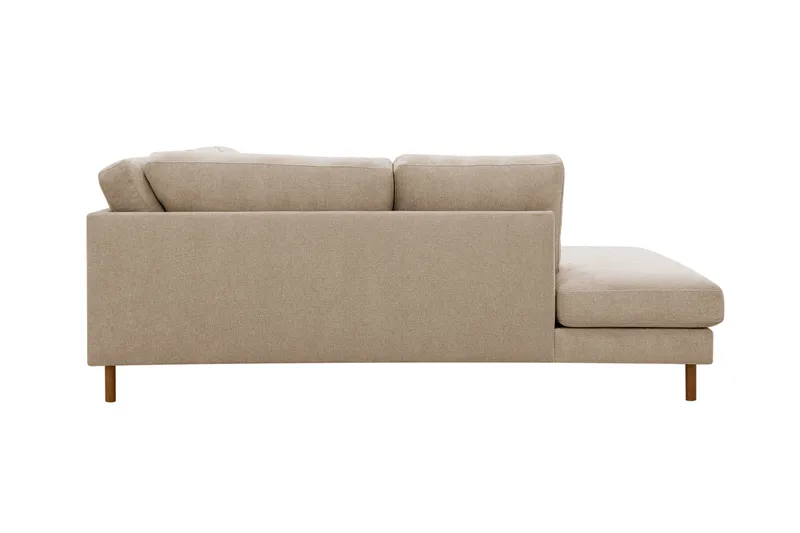 Scandi Deep 4-personers sofa med chaiselong venstre i stof - Møbler - Sofaer - Sofa med chaiselong