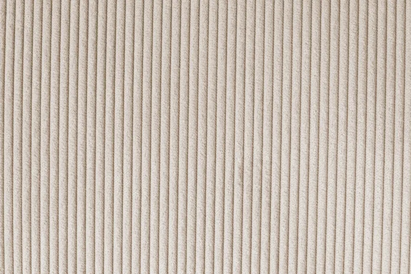 Scandi Dyb 4-personers sofa med højrevendt chaiselong i Jernbanefløjl - Beige - Møbler - Sofaer - Sofa med chaiselong
