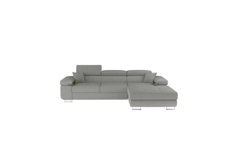 Sektionssofa Eltap Armando 289x85x203 cm - Jarell 03, Lysegrå, Højre - Møbler - Sofaer - Sofa med chaiselong