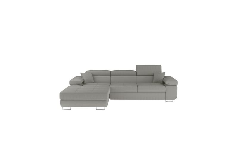 Sektionssofa Eltap Armando 289x85x203 cm - Jarell 03, Lysegrå, Venstre - Møbler - Sofaer - Sofa med chaiselong