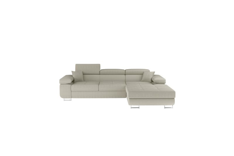 Sektionssofa Eltap Armando 289x85x203 cm - Jarell 18, Lys Beige, Højre - Møbler - Sofaer - Sofa med chaiselong