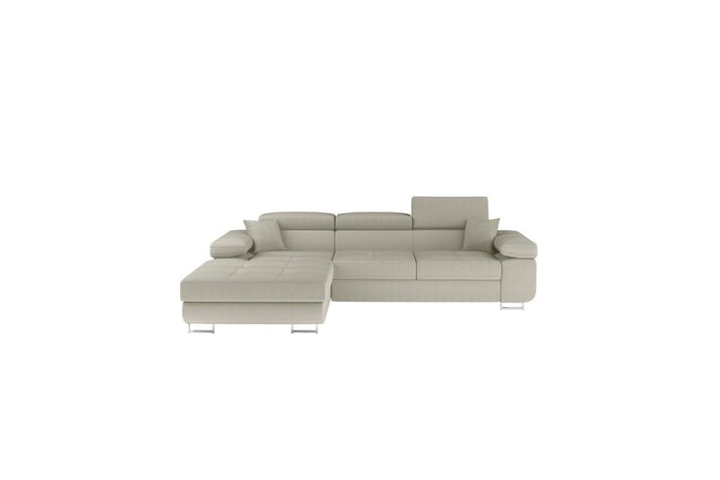 Sektionssofa Eltap Armando 289x85x203 cm - Jarell 18, Lys Beige, Venstre - Møbler - Sofaer - Sofa med chaiselong