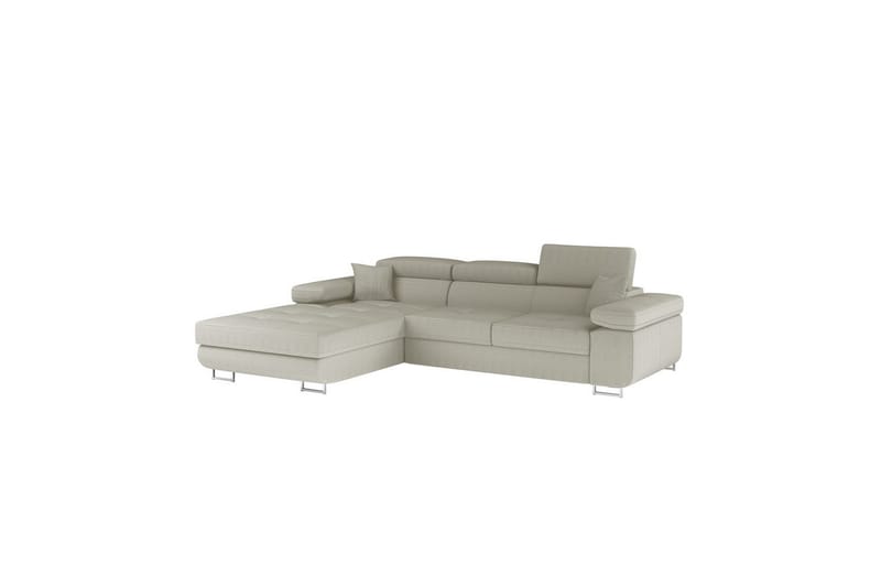 Sektionssofa Eltap Armando 289x85x203 cm - Jarell 18, Lys Beige, Venstre - Møbler - Sofaer - Sofa med chaiselong