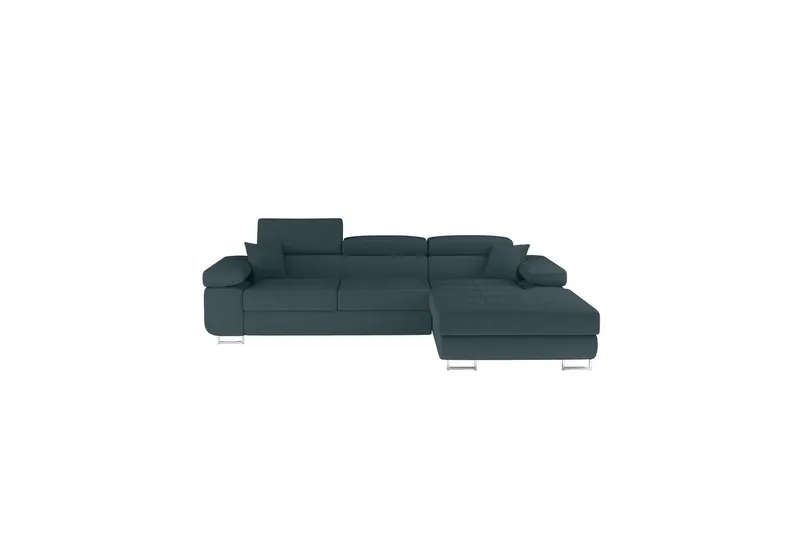 Sektionssofa Eltap Armando 289x85x203 cm - Jarell 38, Blå, Højre - Møbler - Sofaer - Sofa med chaiselong