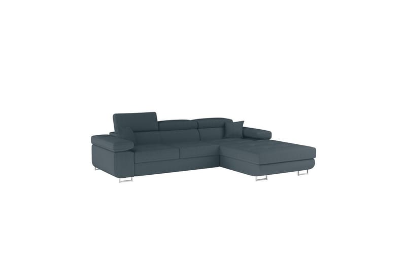 Sektionssofa Eltap Armando 289x85x203 cm - Jarell 38, Blå, Højre - Møbler - Sofaer - Sofa med chaiselong