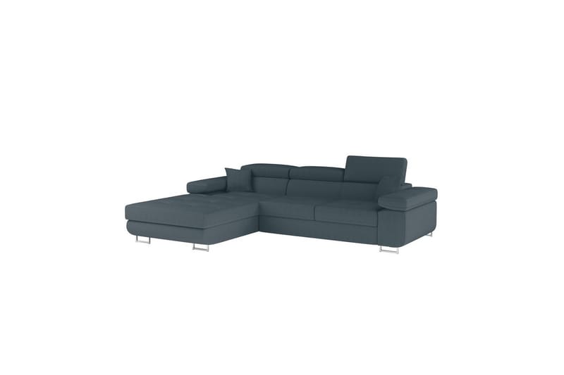 Sektionssofa Eltap Armando 289x85x203 cm - Jarell 38, Blå, Venstre - Møbler - Sofaer - Sofa med chaiselong