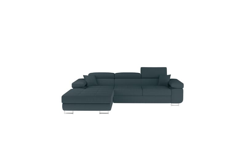Sektionssofa Eltap Armando 289x85x203 cm - Jarell 38, Blå, Venstre - Møbler - Sofaer - Sofa med chaiselong