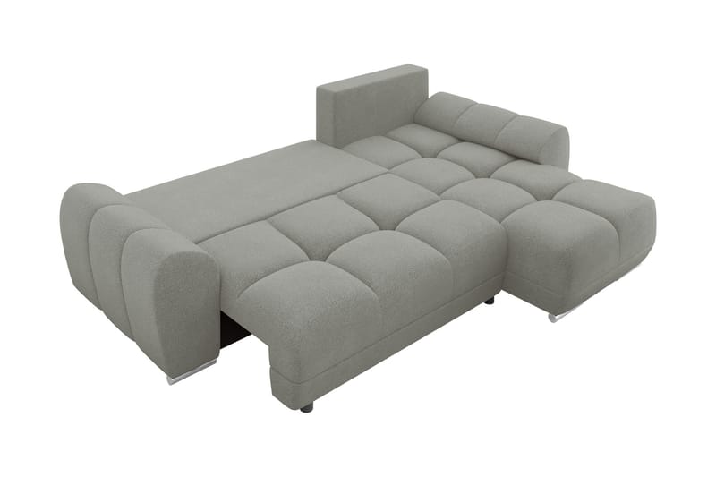 Simerly Sofa med Divan 3-personers - Mørk grå - Møbler - Sofaer - Sofa med chaiselong