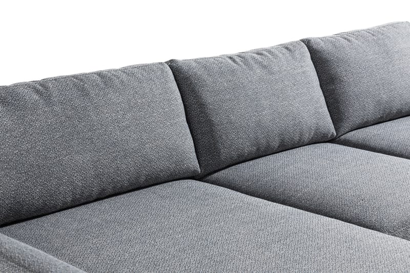 Skonsam Chaiselongsofa Højre - Grå - Sofa med chaiselong - 4 personers sofa med chaiselong