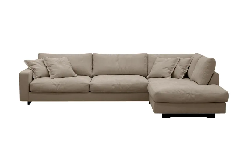Soffa Scandinavian Choice Valencia Extra Djup 4-sits med Schäslong Storm 09 Vänster - Møbler - Sofaer - Sofa med chaiselong