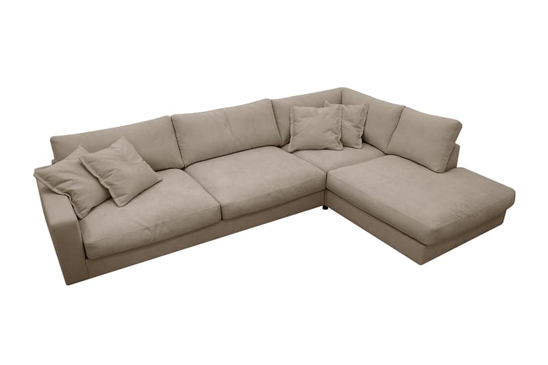 Soffa Scandinavian Choice Valencia Extra Djup 4-sits med Schäslong Storm 09 Vänster - Møbler - Sofaer - Sofa med chaiselong