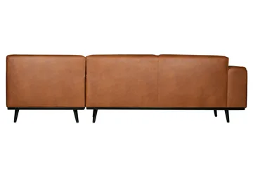 Statement Hjørnesofa - Cognac - Møbler - Sofaer - Sofa med chaiselong