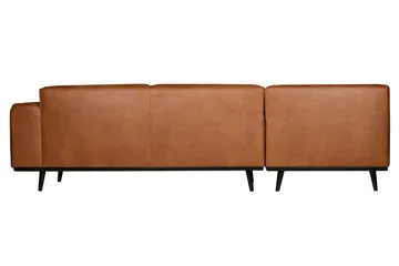 Statement Hjørnesofa - Cognac - Møbler - Sofaer - Sofa med chaiselong