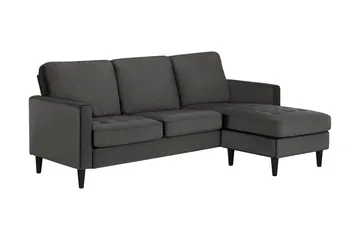 Strummer Chaiselongsofa Grå - Møbler - Sofaer - Sofa med chaiselong