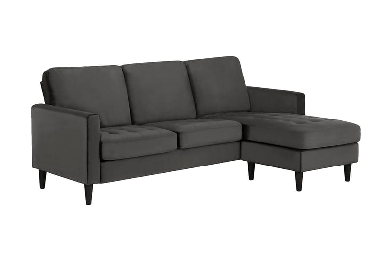 Strummer Chaiselongsofa Grå - Møbler - Sofaer - Sofa med chaiselong