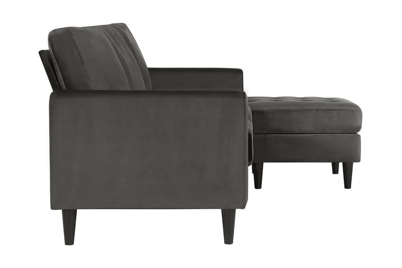 Strummer Chaiselongsofa Grå - Møbler - Sofaer - Sofa med chaiselong