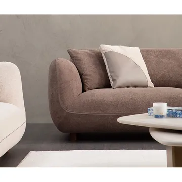 Talrosen 3-personers sofa med Chaiselong - Brun - Møbler - Sofaer - Sofa med chaiselong