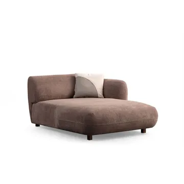 Talrosen 3-personers sofa med Chaiselong - Brun - Møbler - Sofaer - Sofa med chaiselong