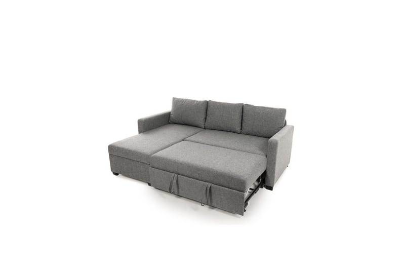 Tareen Sofa med Divan 3-personers - Lysegrå - Møbler - Sofaer - Sofa med chaiselong