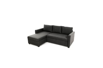 Tareen Sofa med Divan 3-personers - Mørkegrå - Møbler - Sofaer - Sovesofaer - Sovesofa chaiselong