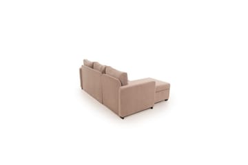 Tareen Sofa med Divan 3-personers - Brun - Møbler - Sofaer - Sovesofaer - Sovesofa chaiselong