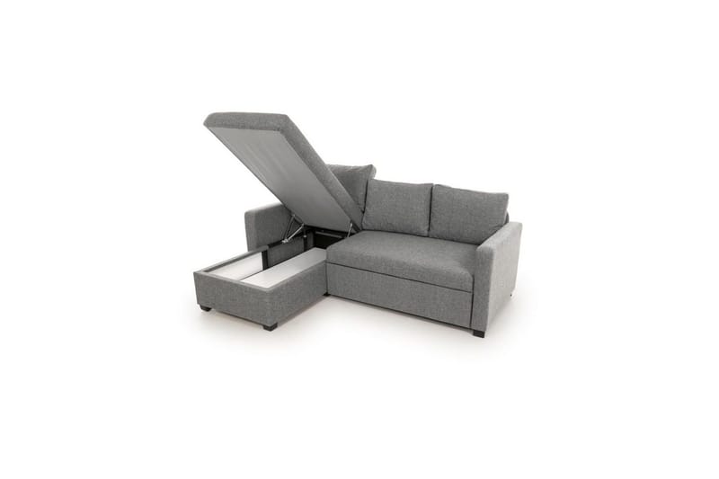 Tareen Sofa med Divan 3-personers - Lysegrå - Møbler - Sofaer - Sofa med chaiselong