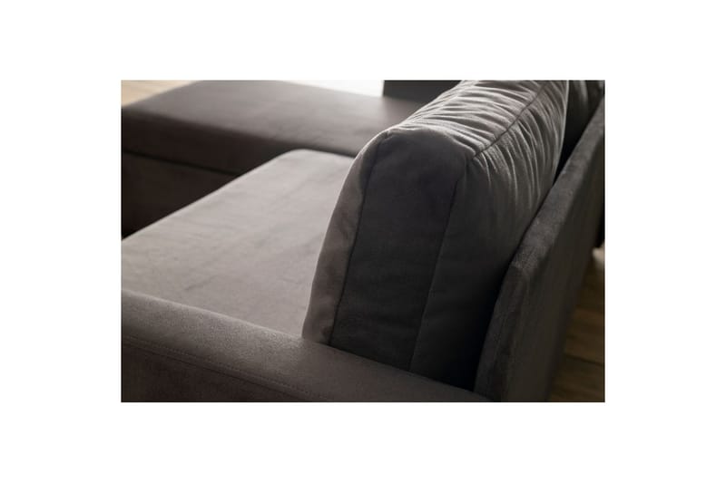 Tareen Sofa med Divan 3-personers - Grå - Møbler - Sofaer - Sofa med chaiselong