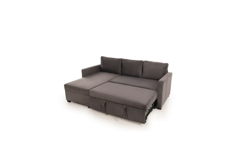 Tareen Sofa med Divan 3-personers - Grå - Møbler - Sofaer - Sofa med chaiselong