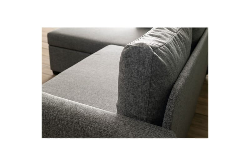Tareen Sofa med Divan 3-personers - Lysegrå - Møbler - Sofaer - Sofa med chaiselong