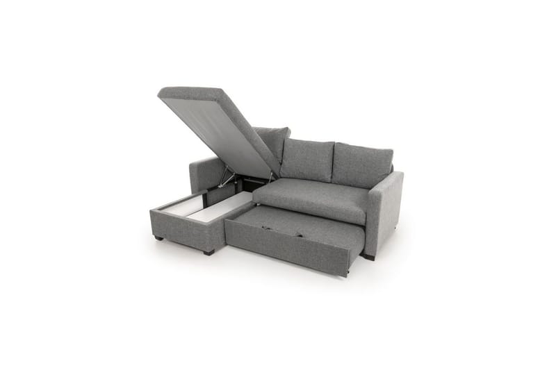 Tareen Sofa med Divan 3-personers - Lysegrå - Møbler - Sofaer - Sofa med chaiselong