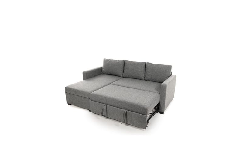 Tareen Sofa med Divan 3-personers - Lysegrå - Møbler - Sofaer - Sofa med chaiselong