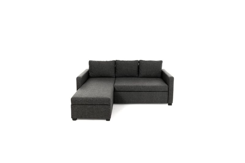 Tareen Sofa med Divan 3-personers - Mørkegrå - Møbler - Sofaer - Sofa med chaiselong