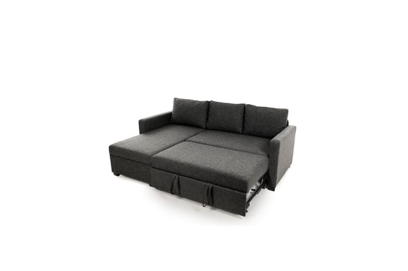 Tareen Sofa med Divan 3-personers - Mørkegrå - Møbler - Sofaer - Sofa med chaiselong