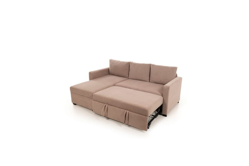 Tareen Sofa med Divan 3-personers - Brun - Møbler - Sofaer - Sofa med chaiselong