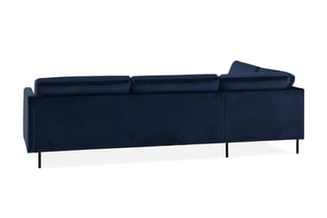 Theodin 2,5-sædet veloursofa med chaiselong Venstre - Møbler - Sofaer - Sofa med chaiselong