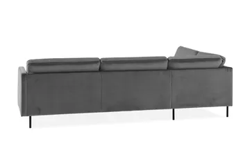 Theodin 2,5-sædet veloursofa med chaiselong Venstre - Møbler - Sofaer - Sofa med chaiselong