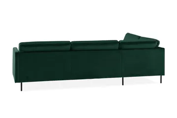 Theodin 2,5-sædet veloursofa med chaiselong Venstre - Møbler - Sofaer - Sofa med chaiselong