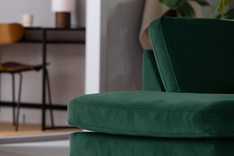 Theodin 2,5-sædet veloursofa med chaiselong Venstre - Møbler - Sofaer - Sofa med chaiselong